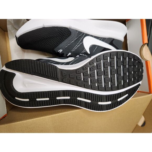 Nike Run Swift 3 (W) men's size 8.5 women's 10 Wide 2E black/white dk smoke grey - Picture 11 of 11
